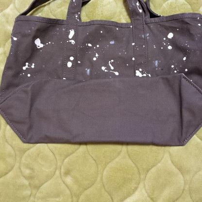 L.L.Bean Tote Bag Canvas Brown All-over Pattern from Japan