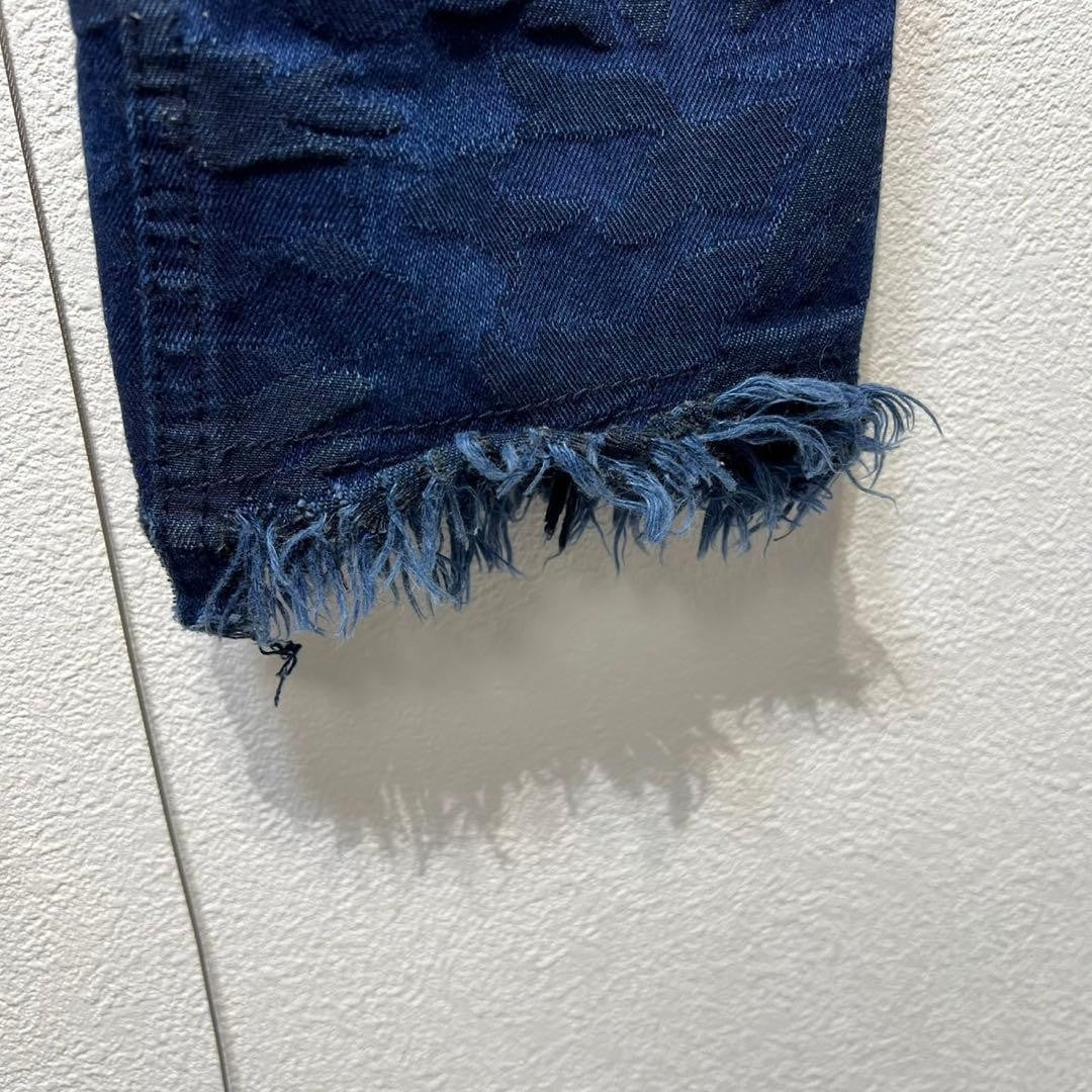 Vivienne Westwood Red Label Distressed fringe denim pants