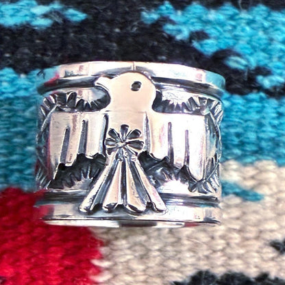 Indian Jewelry Sunshine Reeves Thunderbird Ring