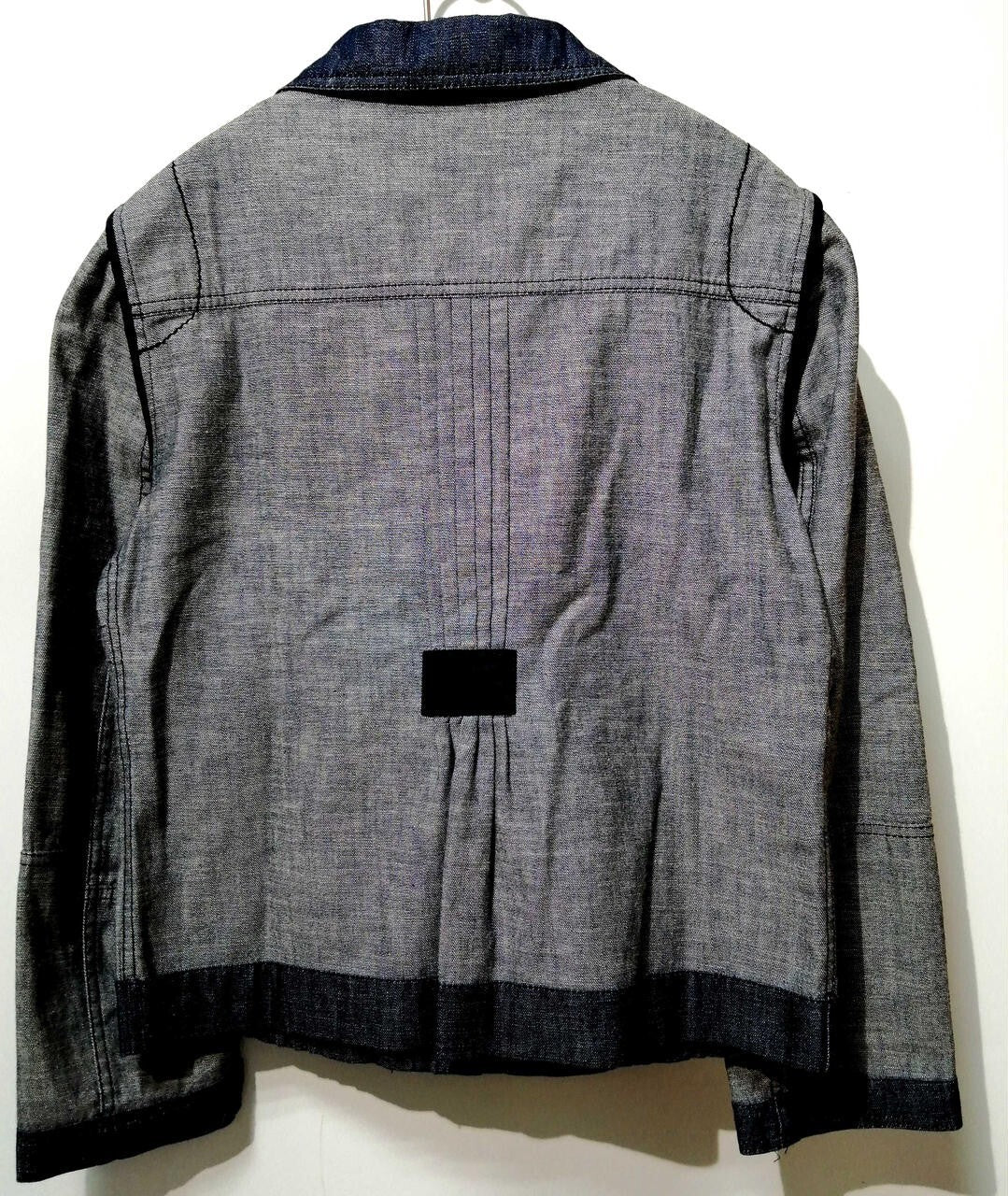 miumiu denim jacket size M length 19.6 inches