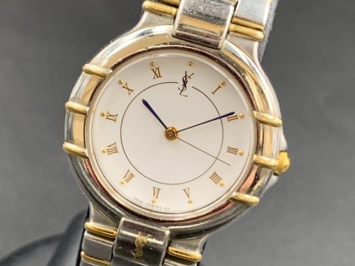 Yves Saint Laurent Ysl 4630-E63 Women's Quartz Watch Japan made #1802