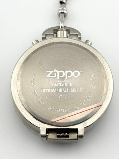 Zippo Time Pocket Watch Chronograph Running 2004 Rare