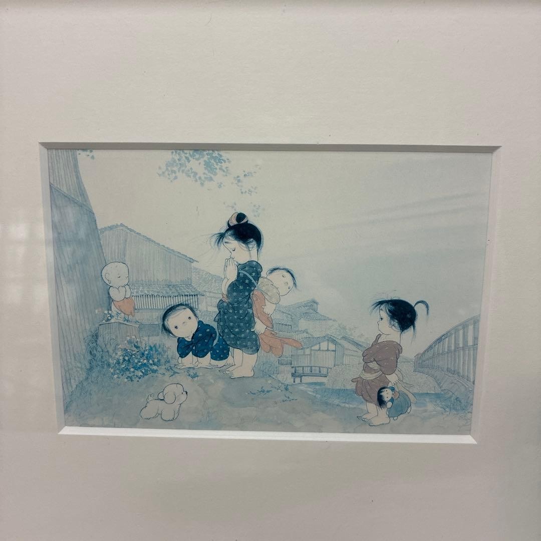 Mr. Kiyoshi Nakajima Iwaya Painting Showa Era Retro Faded Colors