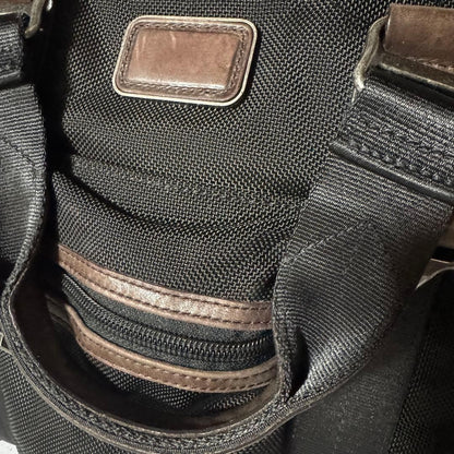 TUMI business bag 2way McNair nylon leather black x brown