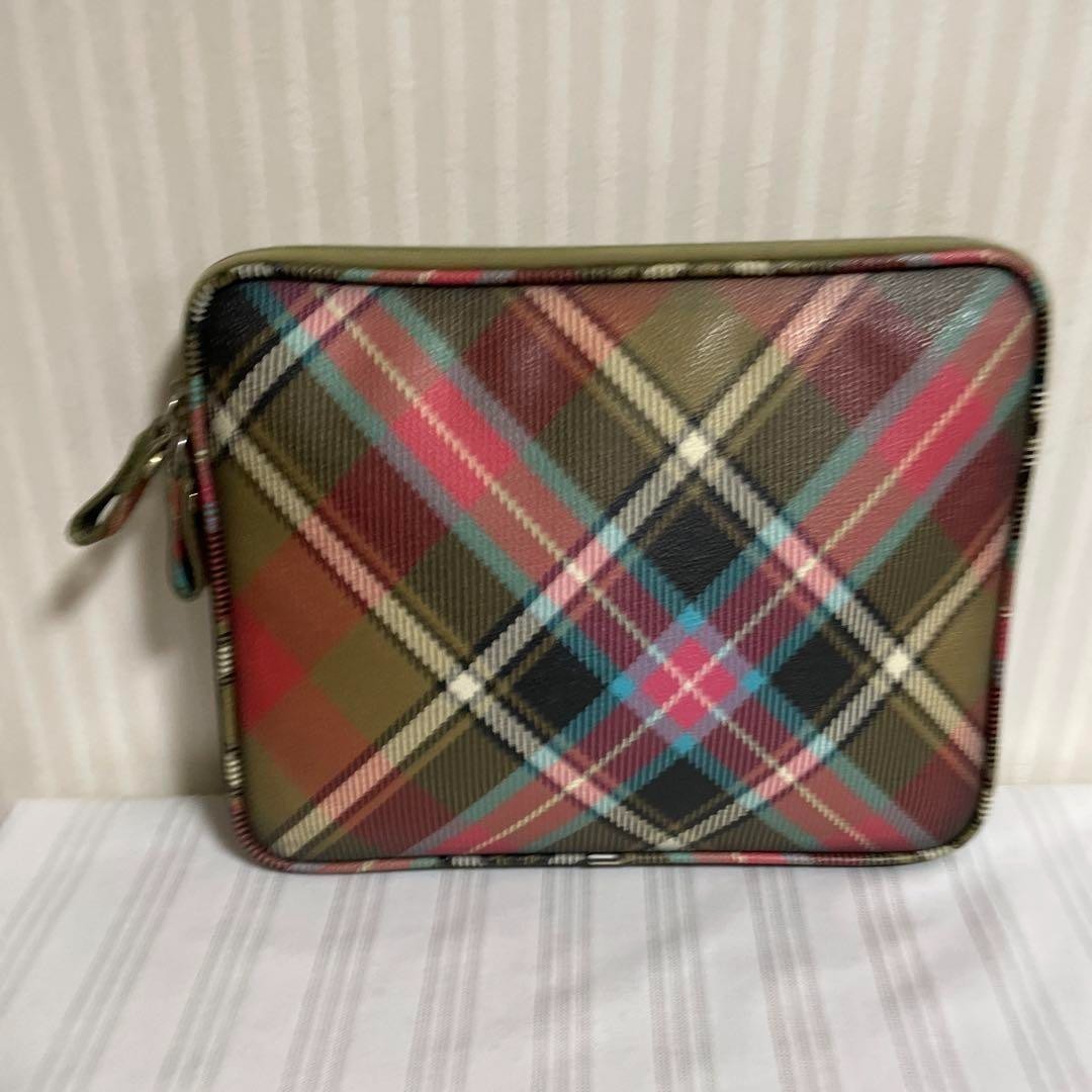 Vivienne Westwood Clutch Bag Second Multicolor Limited Edition VHTF Rare Elegant