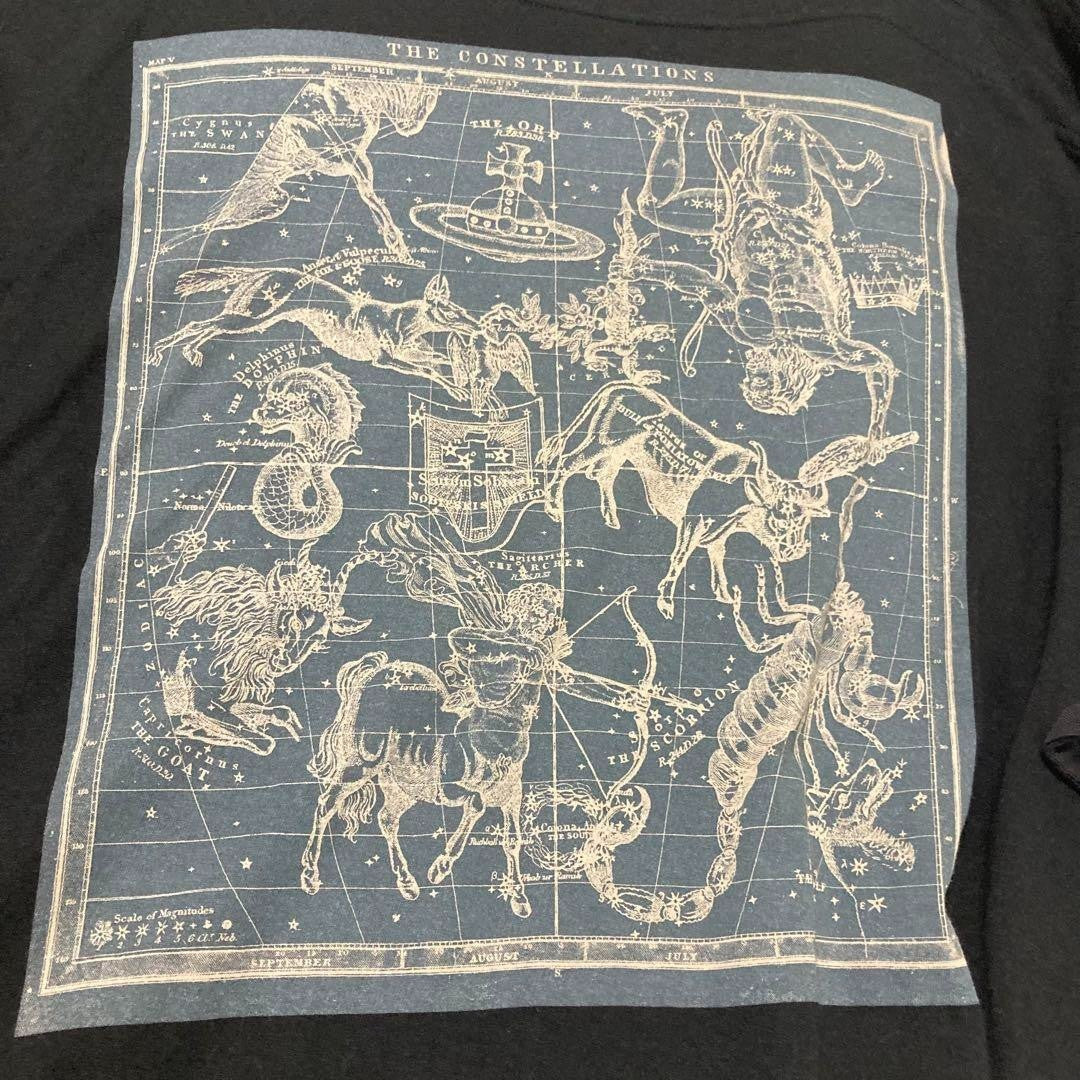 Vivienne Westwood Deformed Dress Long T-Shirt Orb Black Vintage from Japan