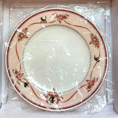 Noritake Kiki's Delivery Service Plates Pink & Blue Studio Ghibli Bone China
