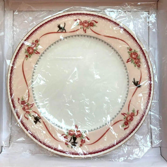 Noritake Kiki's Delivery Service Plates Pink & Blue Studio Ghibli Bone China