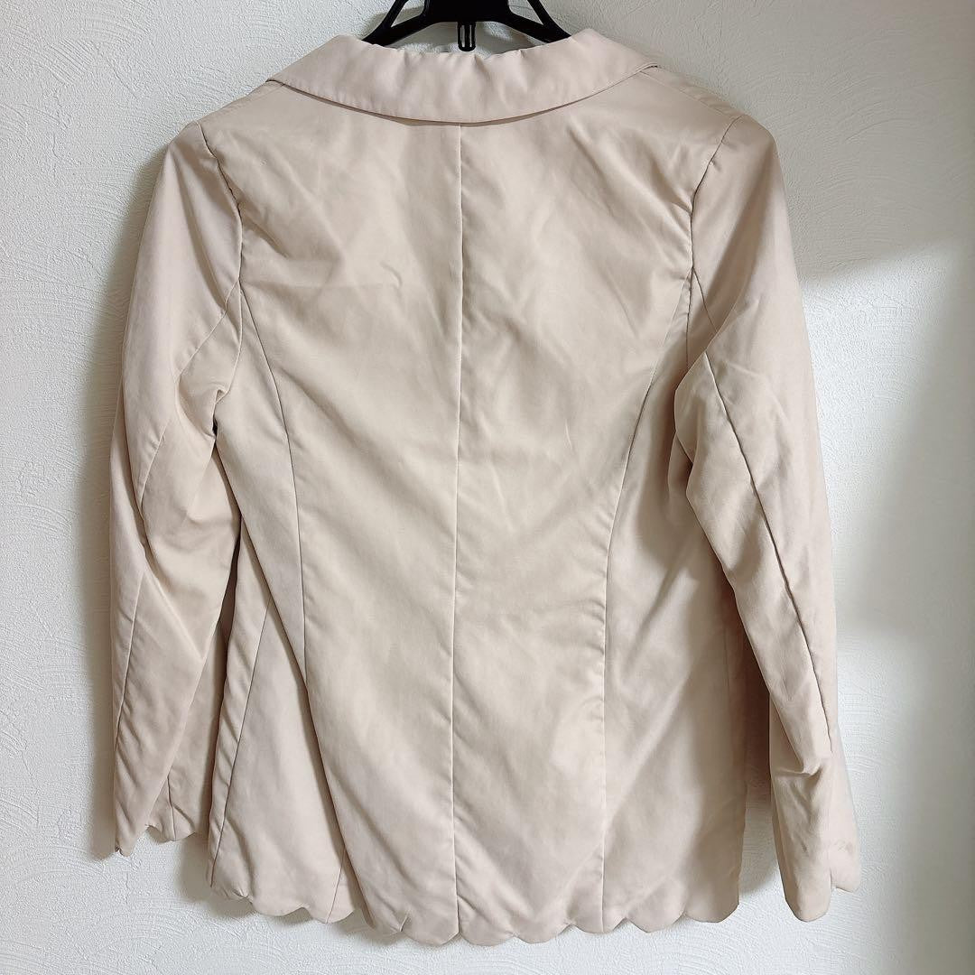 Liz Lisa Beige Breasted Tailored Jacket