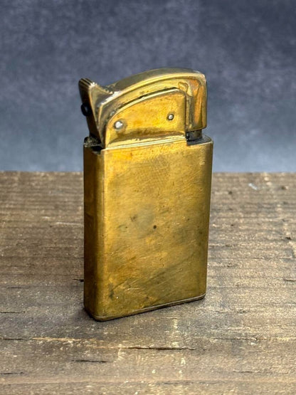 Vintage THORENS Masterpiece Oil Lighter Gold Swiss Made Working Rare Retro DHL