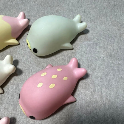 San-X Mamegoma Gyumutto Mascot Complete Set Japan Rare
