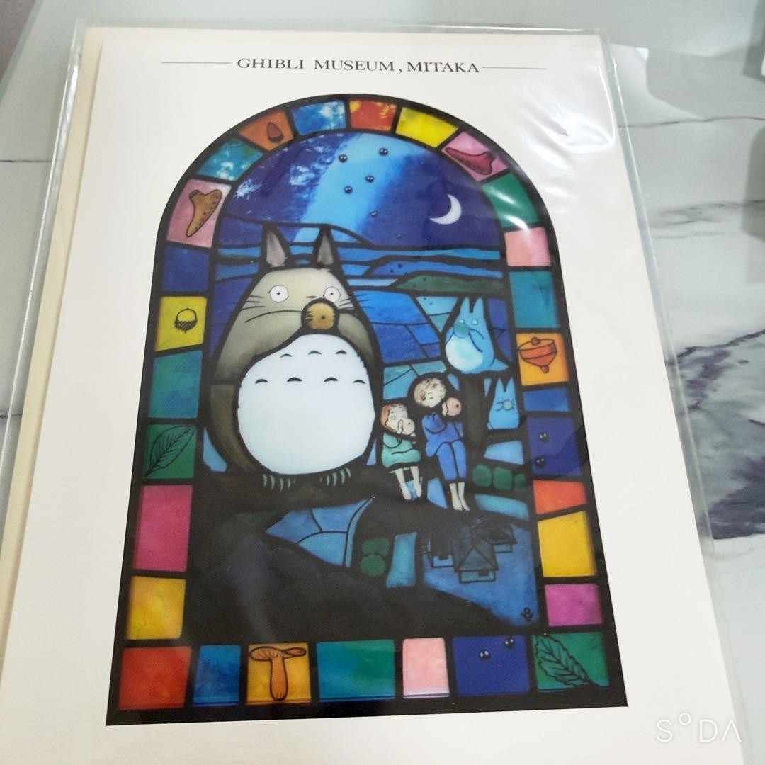 Friday Road Show and Ghibli Exhibition Flake Stickers: My Neighbor Totoro
