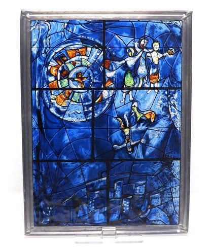 Marc Chagall Large Vintage Stained Glass American Windows