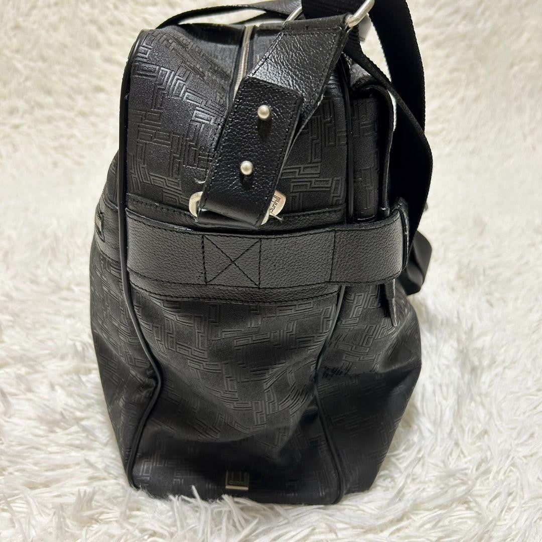 dunhill D Eight 2way Boston Bag Authentic