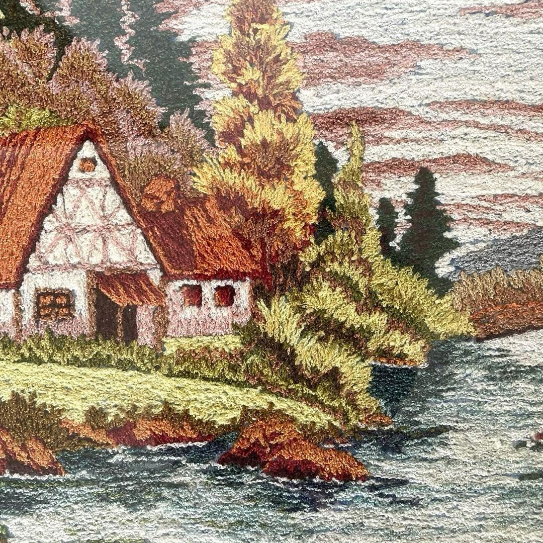 Embroidery art, cultural embroidery, Showa retro, Japanese-style interior