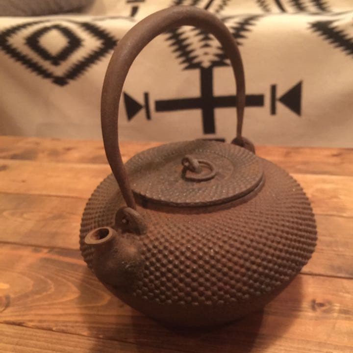 Ryubundo Iron Kettle National Electric Lamp Rare. Showa Retro