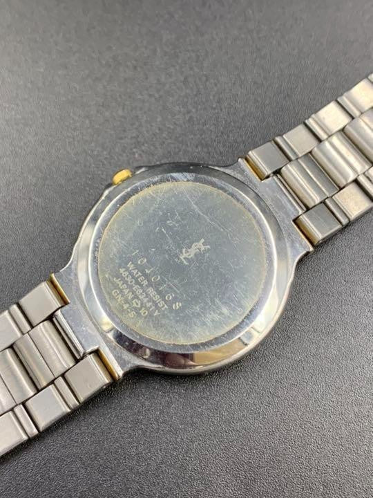 Yves Saint Laurent Ysl 4630-E63 Women's Quartz Watch Japan made #1802