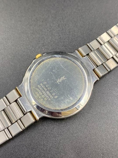 Yves Saint Laurent Ysl 4630-E63 Women's Quartz Watch Japan made #1802