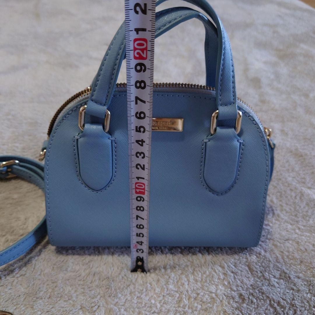 kate spade NEWERA mini shoulder light blue.