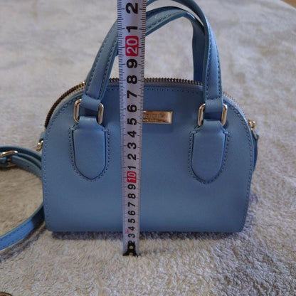 kate spade NEWERA mini shoulder light blue.