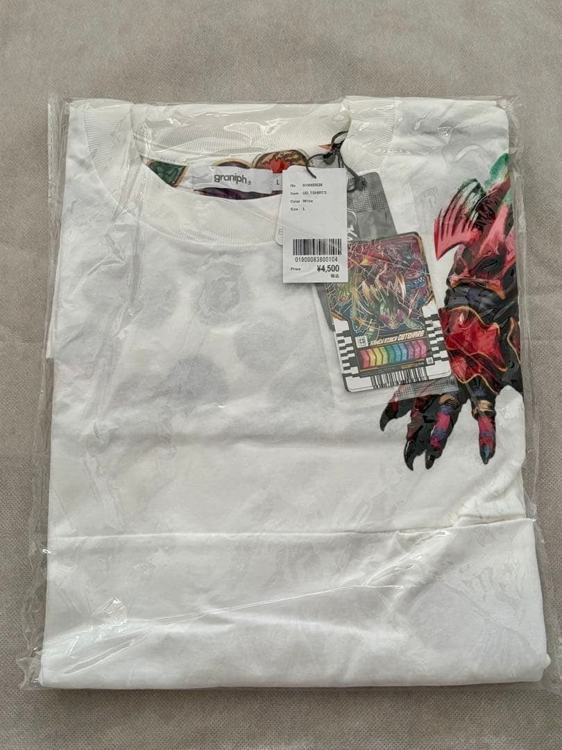 Kamen Rider Ooo Ankh Super Big Silhouette T-Shirt JPN Limited Edition Rare Kamen