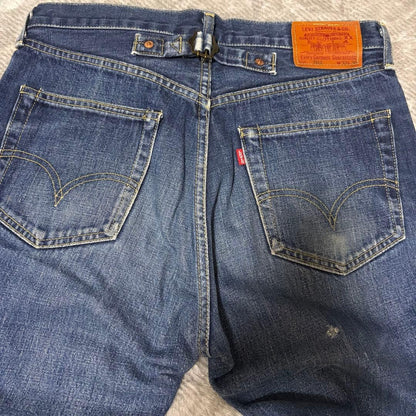 Levi's 702-XX Redline Selvedge Japan Reissue Cinch Back Jeans Men W32 Japan