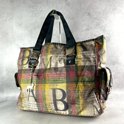 Gwen Stefani L.A.M.B. x LeSportsac Shoulder Tote Bag Multicolor Nylon Good