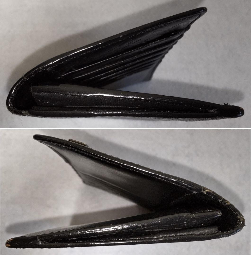 Burberry ◆Black◆Nova check◆Long wallet Authentic