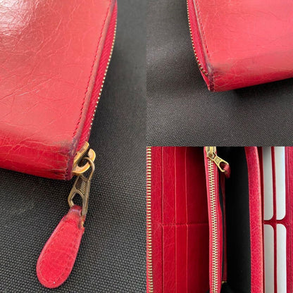 BALENCIAGA Zip Around long wallet Pink Long wallet 805000944791000
