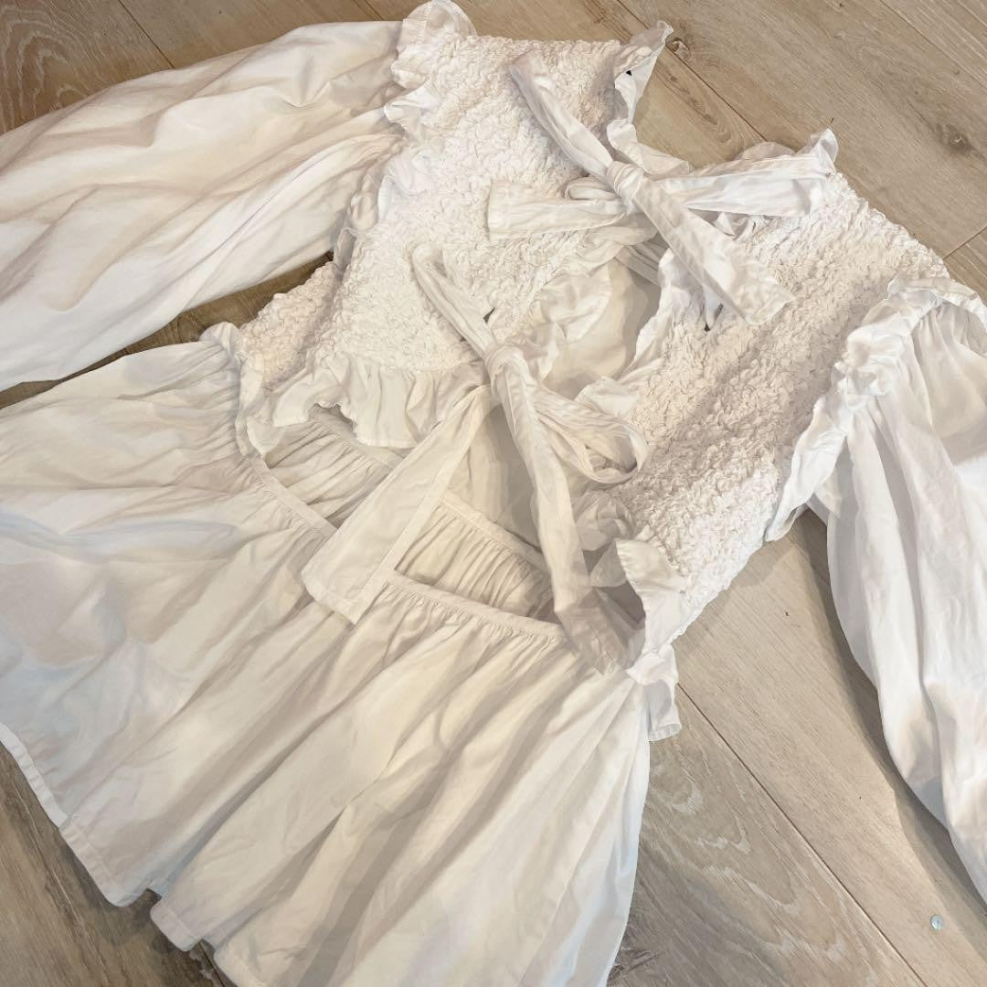 Excellent Condition Cecilie Bahnsen Frill Blouse