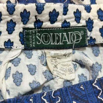 Souleiado Provence Skirt 80s France Vintage Waist30cm Length74cm Rare Floral