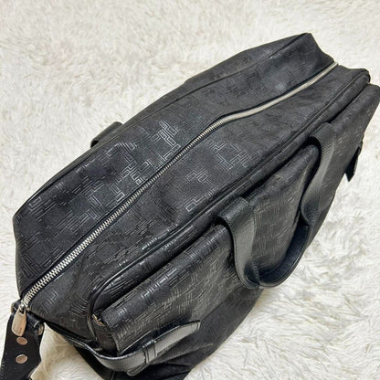dunhill D Eight 2way Boston Bag Authentic
