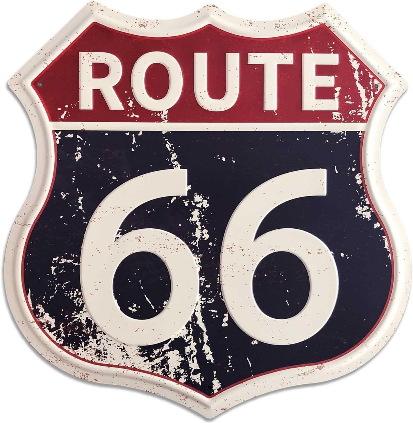 SUDAGEN Route 66 shield tinplate art sign history retro vintage classic