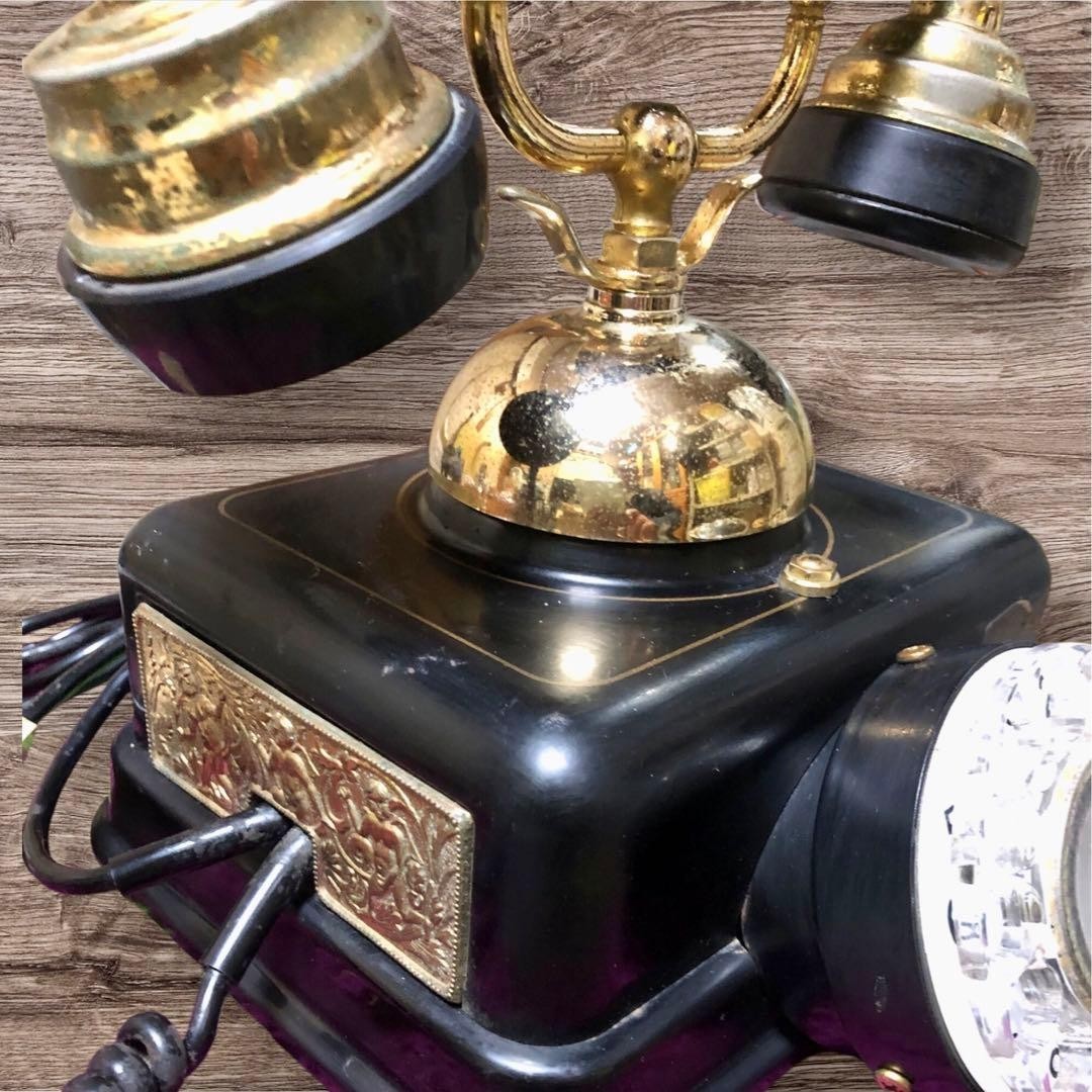 Showa Retro Antique Margaret Phone DK-601 Kanda Tsushin Kogyo Co., Ltd.