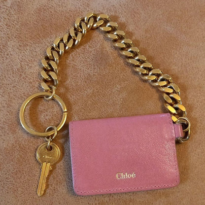 CHLOE Key Chain Pink