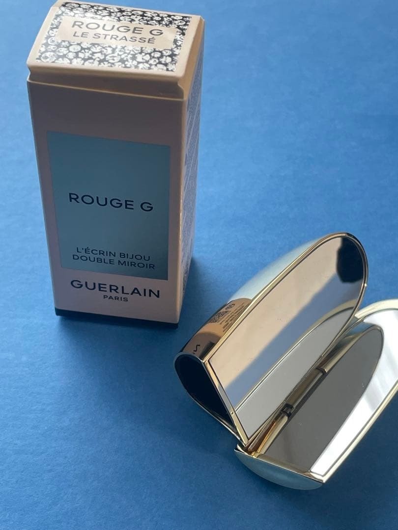 Guerlain Rouge G, lipstick & lipstick Case, SATIN214 & LE STRASSE, Brand new