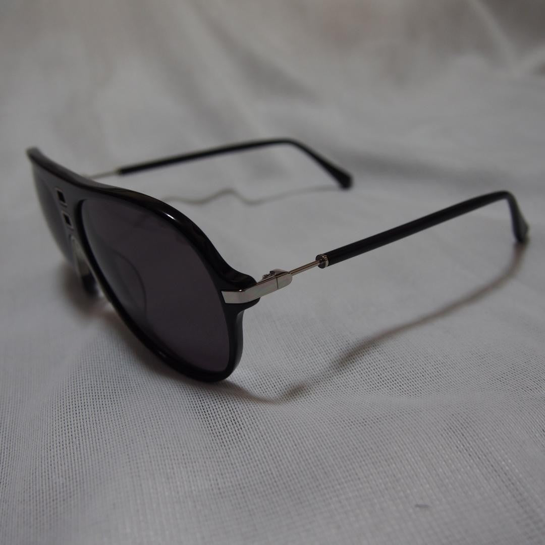 Balmain x H&M Sunglasses Black Silver ( Box tags case included ) Almost unused