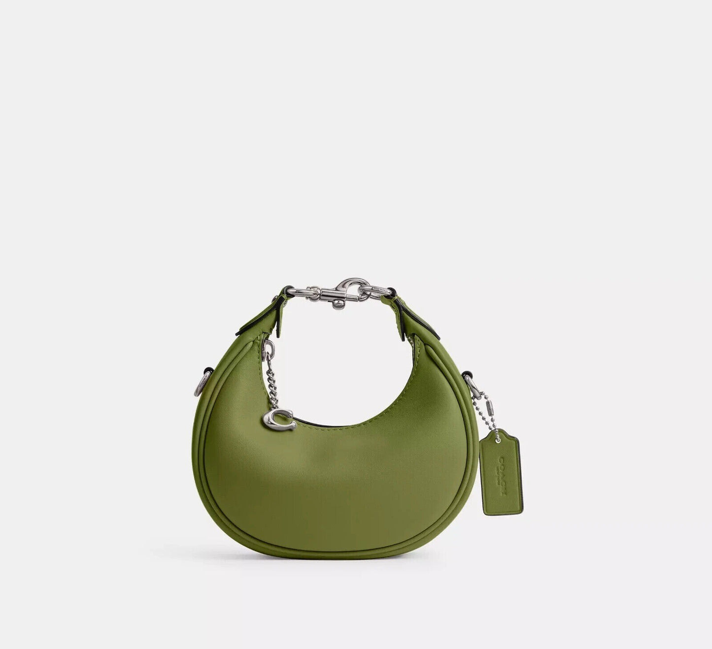 ❤️ COACH Jonie Crossbody 2way Mini Bag CR508 LHX1J Dark Lime Glovetanned Leather