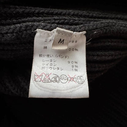 Celine Phoebe Era Sleeveless Knit Sweater Thick Gray Size M Women