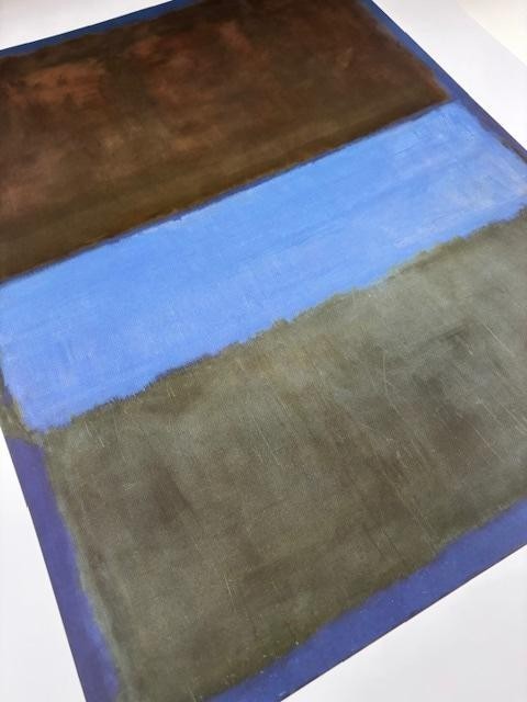 Framed Artwork/No. 61 (Mark Rothko)/Art Poster/Modern Art