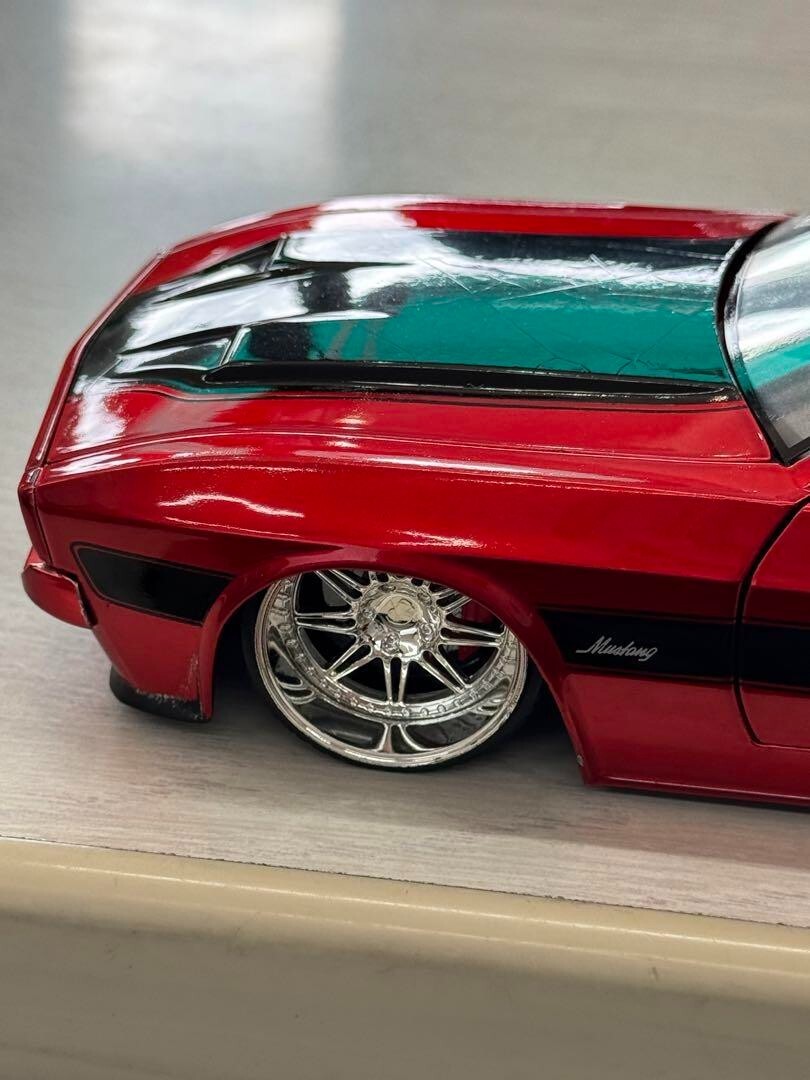 American Muscle Car Legend 1971 FORD MUSTANG MACH1 Diecast Model Car Scale