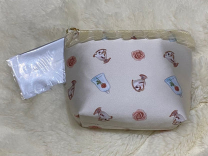 Disney Beauty and the Beast Pouch Set Bag Small Accessories Character Gift