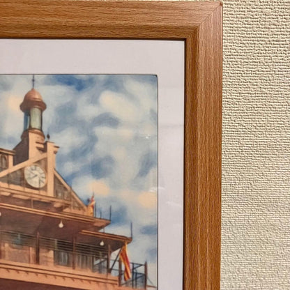 Ghibli Art 51: "Elevator Tower" from Castle in the Sky (framed artwork)