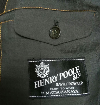 Embroidered Name Tuxedo Suit by HENRY POOLE & CO