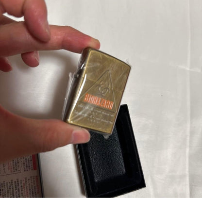 Zippo Lighter Rare Item Biohazard Rare Color Sample Color CAPCOM Antique Finish