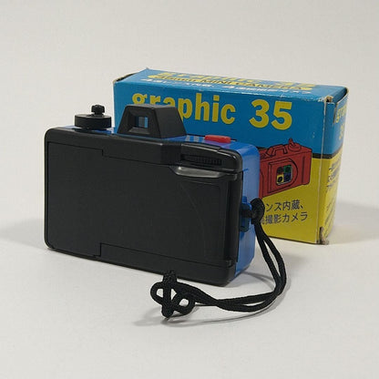 【Rare Showa Retro】4-Shot Burst Camera Blue