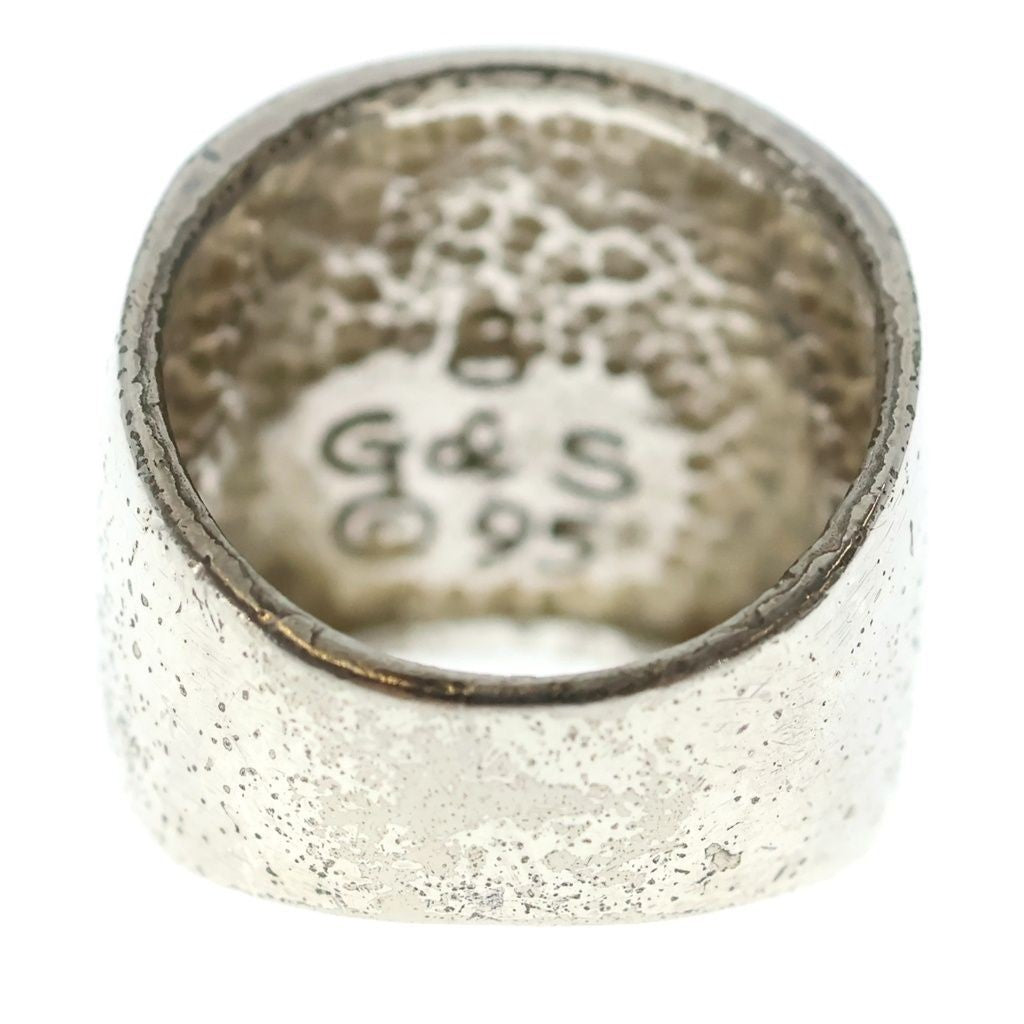 Indian Jewelry G&S Gordon & Smith Thunderbird Ring Silver