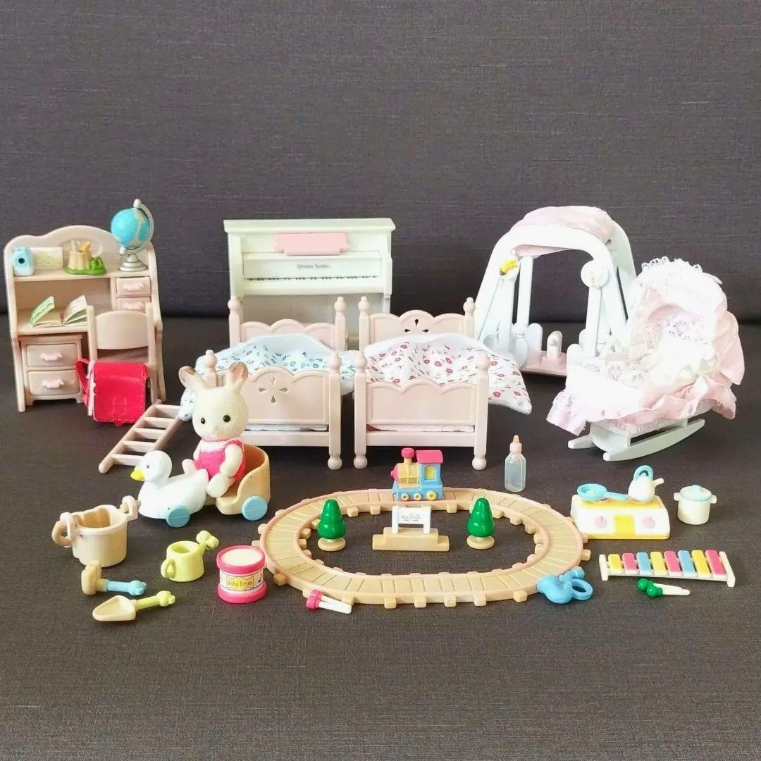 Sylvanian Families Rare Furniture Set Baby & Child Miniature Home Decor