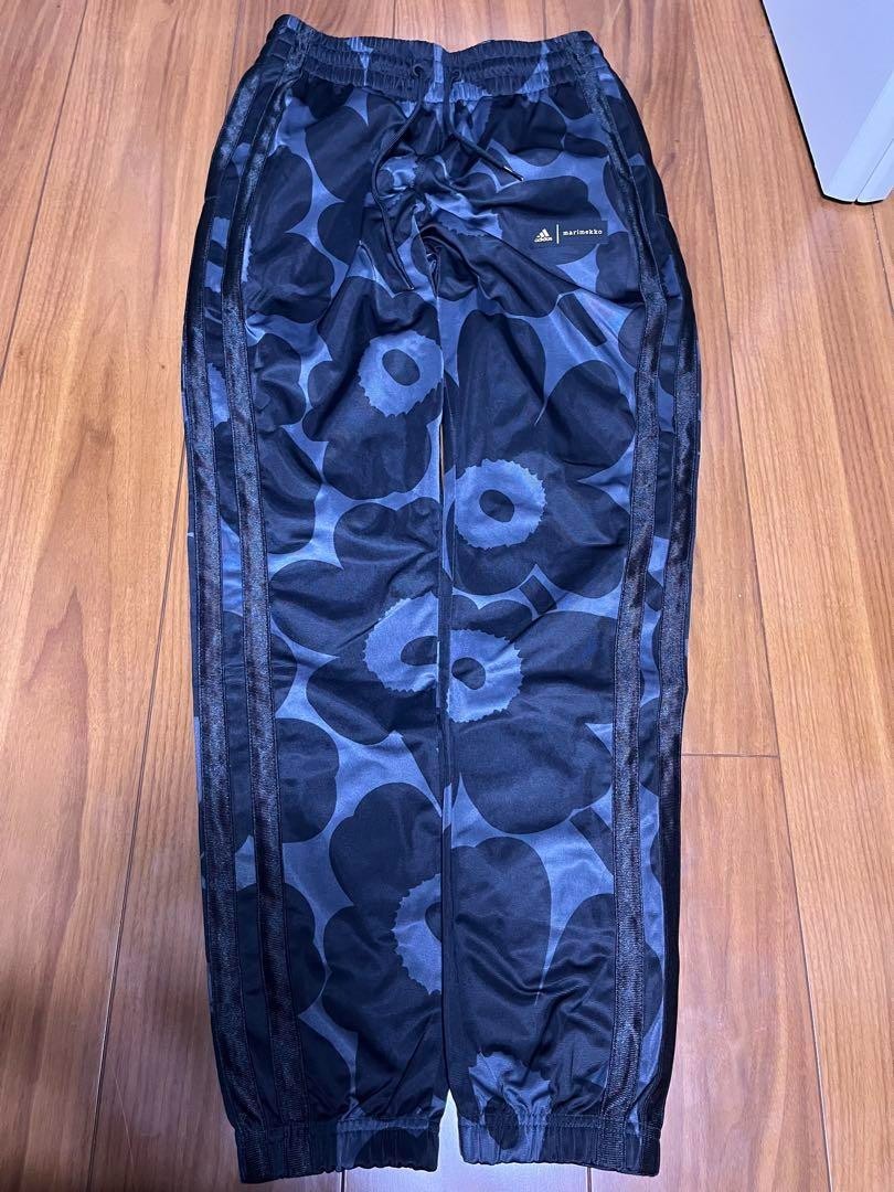 Adidas x Marimekko Collaboration Jersey Pants S Black Limited Edition Rare Sport