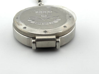 Zippo Time Pocket Watch Chronograph Running 2004 Rare